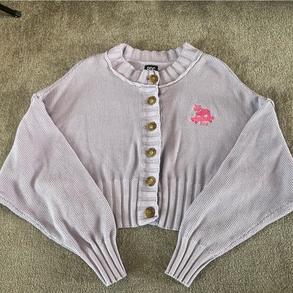 BDG Urban Outfitters Winnie Cropped Cardigan - Picture 10 of 10